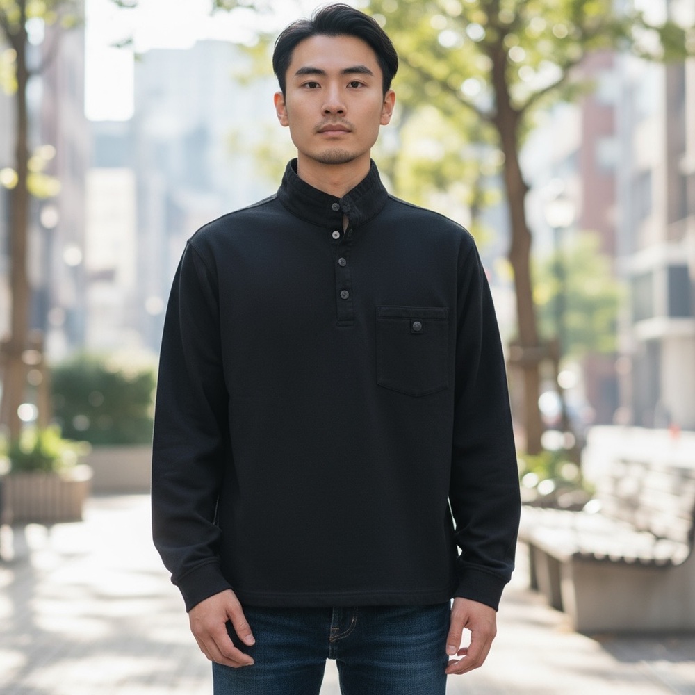 UNTUCKit Dark Blue Pullover